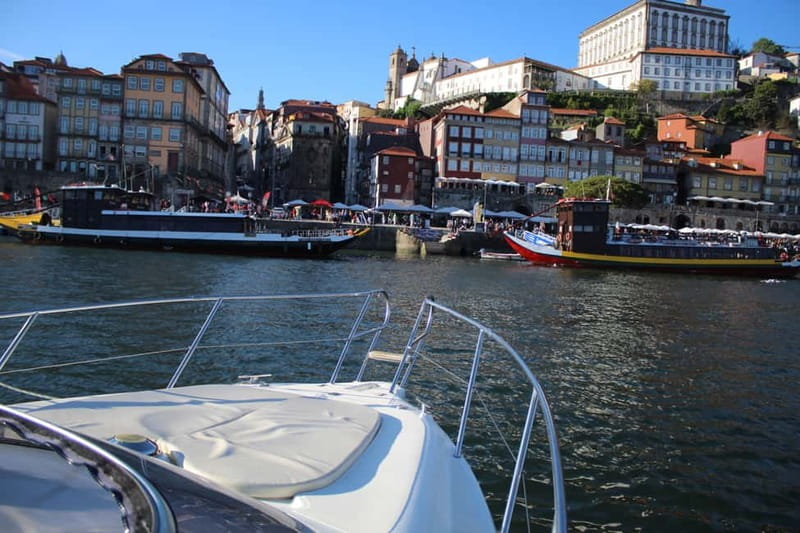 Porto: Private Yacht Tour with Wine, Snacks & 6 Bridges - The Atlantic Ocean entrance: where the Douro ends and the sea starts