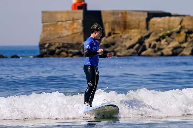 Porto: Surf Lessons with transfer at Porto Surf School - Beach conditions and “where locals take you” (without the crowds)