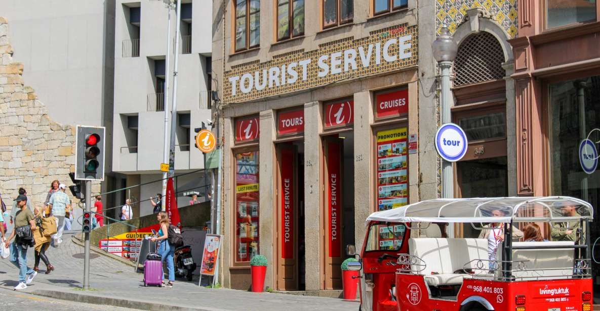 Porto: Tuk-Tuk Tour, Douro River Cruise, and Wine Tasting - Starting in Largo Actor Dias: The Best Part of Porto for Kicking Off