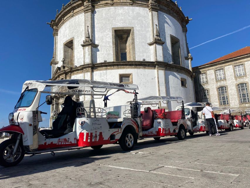 Porto: Tuk tuk Tours with Port Wine Tasting - Foz or Matosinhos by the sea: fresh air and seafood breaks
