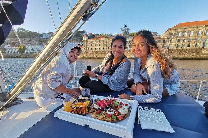 Porto: Wine and cheese tasting on a sailboat on the Douro River - Comfort on board: cozy sailing, music, and crew that helps