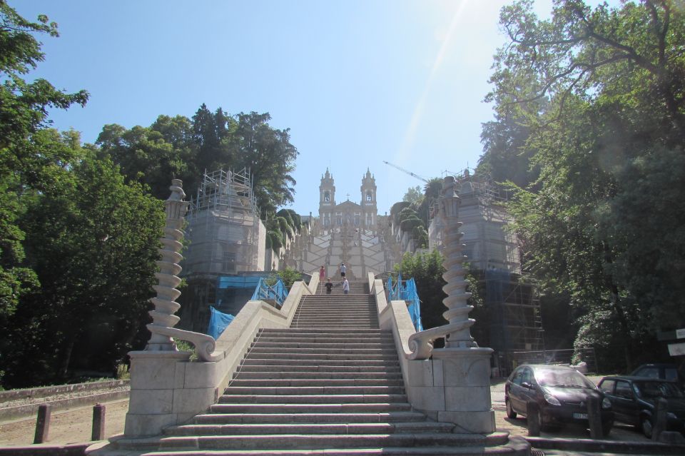 Porto:Braga & Guimarães Small-Group Full Day Tour with lunch - Guimarães Castle (outside) and the UNESCO old town walk