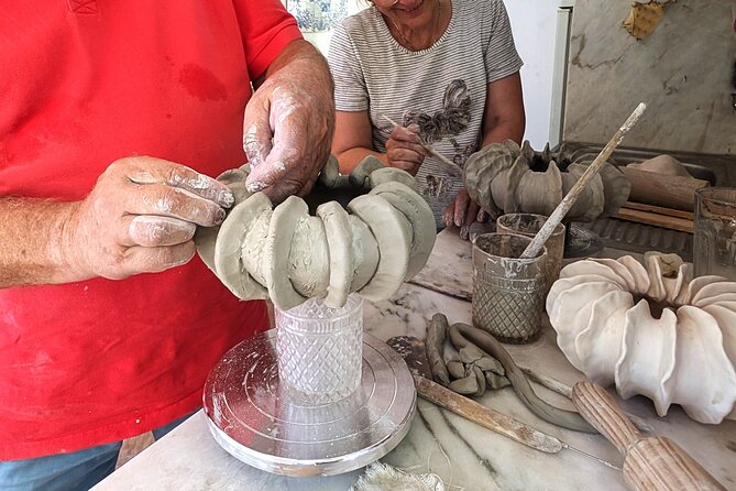 Pottery workshop in the Algarve - The wait factor: drying, kiln firing, and collection within 30 days