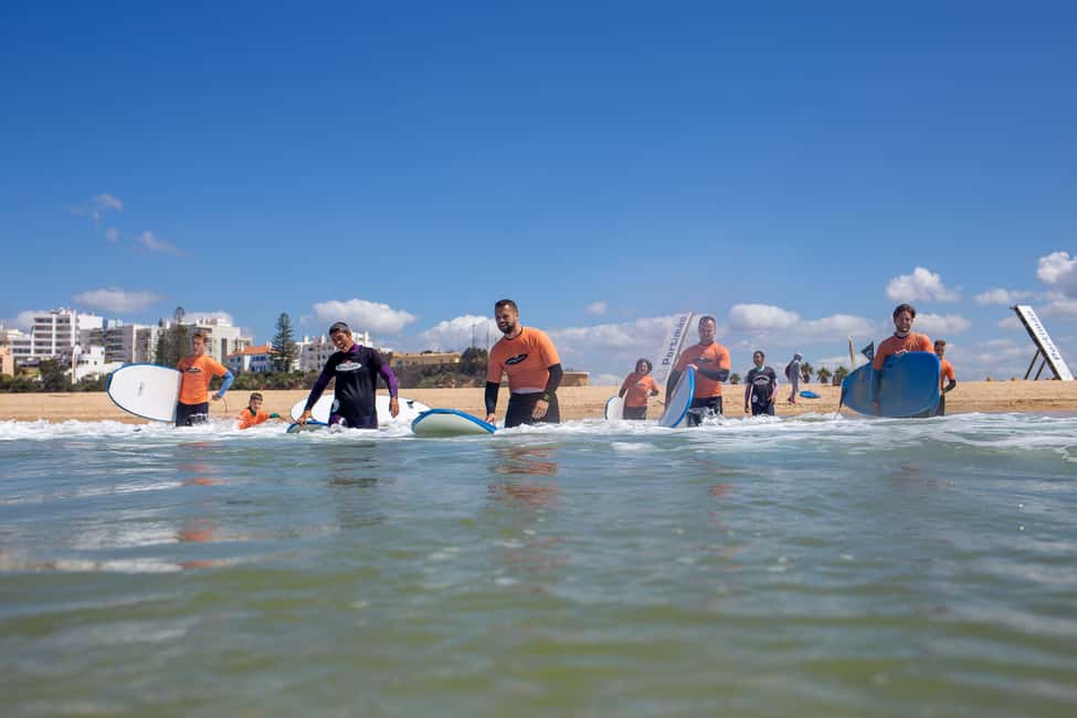 Praia da Rocha Surf Lesson - Small Groups and Instructor Support: How the Lesson Feels More Personal