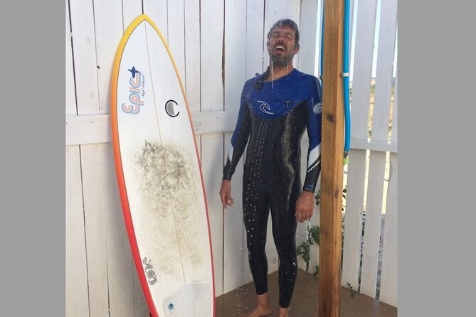 Priv Half Day Surf_full gear round & round trip transport_Lisbon - In the Water With Private Coaches: How Diogo, Rui, Jose, and Juri Fit In