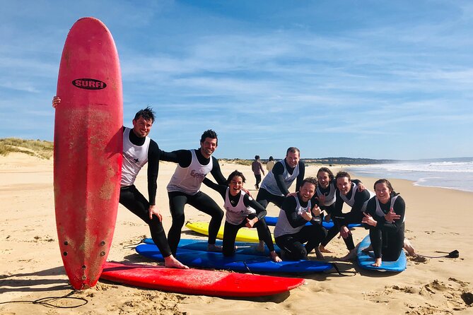 Priv Half Day Surf_full gear round & round trip transport_Lisbon - Pace, Safety, and the Learning Style That Fits Most Levels