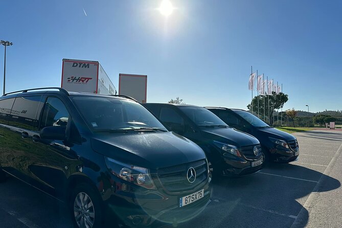 Privat Faro Airport to Alvor Portimao Praia Rocha Ferragudo 1 way - Mercedes Vito Comfort and Luggage Rules