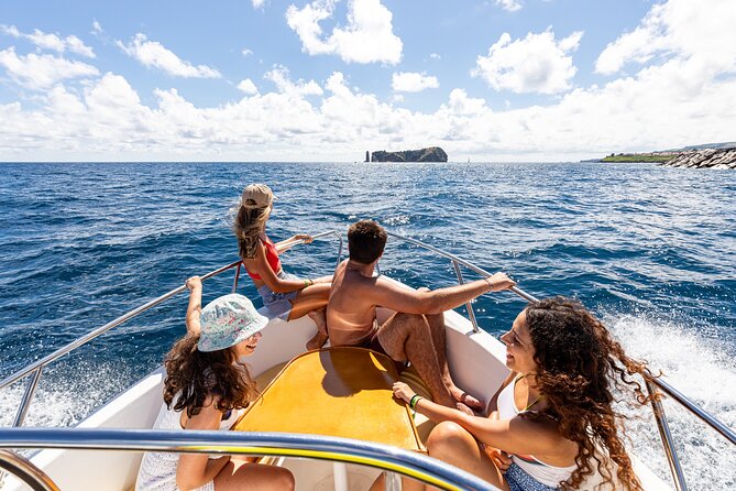 Private boat tour of the islets in Vila Franca do Campo - The private boat crossing: short, scenic, and actually part of the show