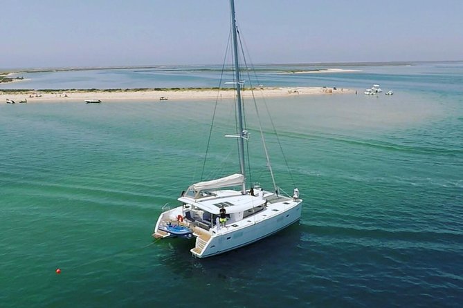 Private Catamaran Boat Tour - Ria Formosa - Ilha do Farol: small village time with bars and restaurants