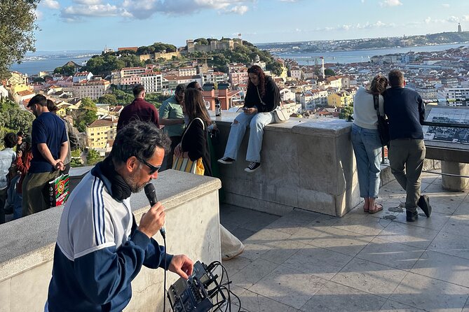 Private Eco Tuk Tuk Tour of Lisbon's Center Essential Landmarks - Chiado Around Rua Garrett and Praça Luís de Camões: Shopping, Theater, and Café Shade