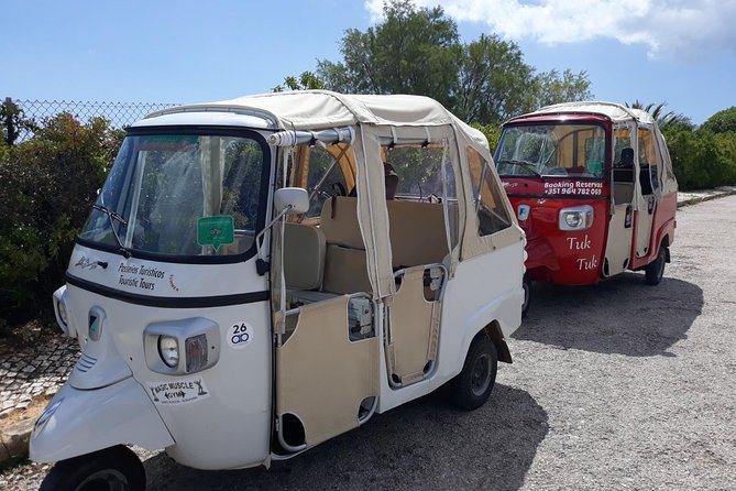 Private Guided Tuk Tuk Tour with pick-up and drop-off in Albufeira - Marina stop: Albufeira Marina and the first story