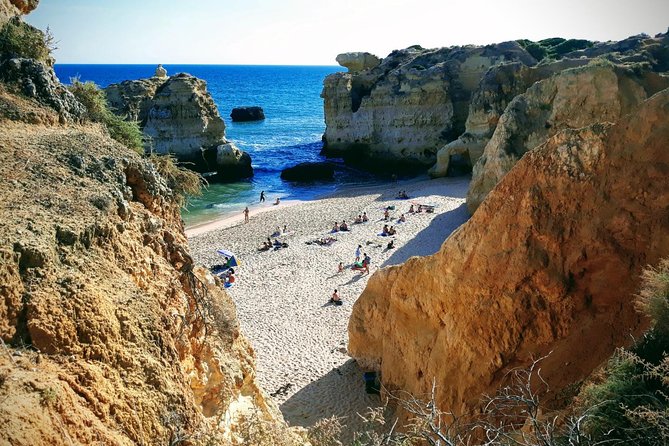 Private Guided Tuk Tuk Tour with pick-up and drop-off in Albufeira - Praia dos Arrifes: a beach break that’s worth the quick stop