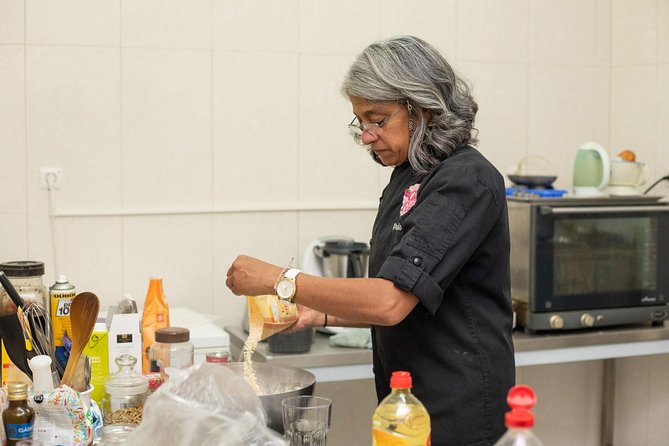 Private Lisbon Market Tour & Portuguese Cooking Class with Paula - Appetizers you can expect: cod fritters and Goan bojas