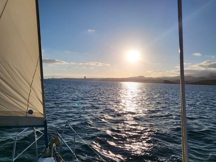 Private Sailing Sunset Tour PDL - 6:30–7:30: The Outbound Sail Along São Miguel’s Southern Coast