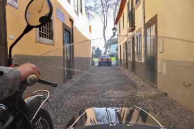 Private Sidecar Tour – Downtown Funchal for 1 or 2 People - Pickup and seating: how the ride is set up