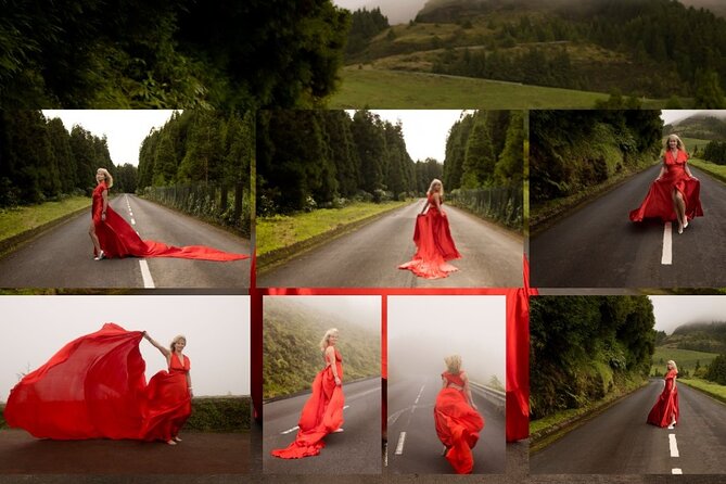 Professional Photo Session in São Miguel - 2 hours with 8 locations: what the pace feels like