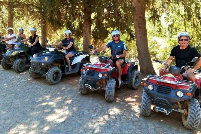 Quad Biking Sightseeing Tour in Albufeira - Paderne stop: farm-country sights, groves, and organic tastings