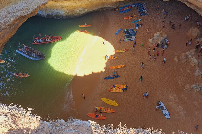 Relax Tour - Stop 2: Carvalho Beach from the cliff viewpoints