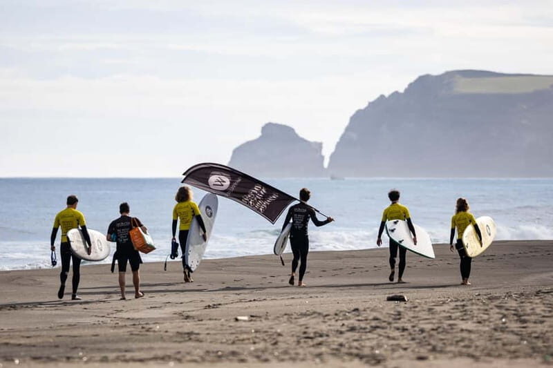 Ribeira Grande, Azores: Group Surf Lessons - Beach Choice in the Azores: Praia das Milícias, Monte Verde, or Santa Bárbara