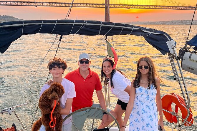 Sailboat Excursion along the Magnificent Tagus River - Cristo Rei at sunset: why the second half hits harder