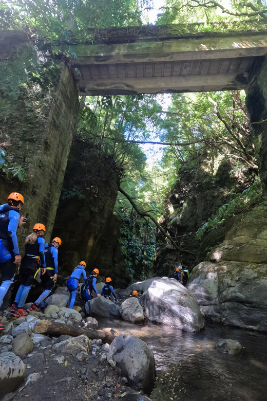 São Miguel: AdventurePark Canyoning Salto do Cabrito, Azores - Water temps, wetsuits, and the weather factor