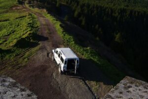 São Miguel: Full-Day 4WD Jeep Tour to Furnas with Lunch - Nossa Senhora da Paz chapel: where the views start the story