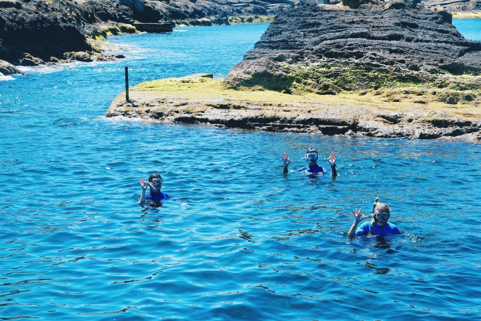 São Miguel: Glass Bottom Boat Tour with Snorkeling - Snorkeling Time: How to Stay Comfortable and Get Real Time Underwater