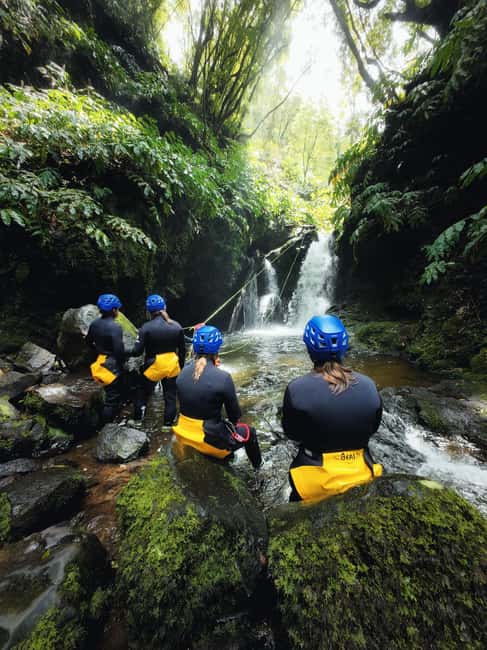 São Miguel: Level 1 Canyoning in Ribeira dos Caldeirões - Key things that make Ribeira dos Caldeirões Level 1 worth it