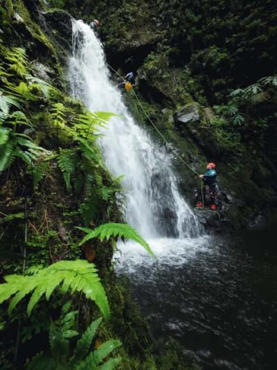 São Miguel: Level 1 Canyoning in Ribeira dos Caldeirões - Meet at the waterfall parking lot, then your gear and safety briefing start quickly