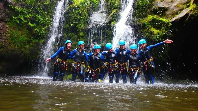 Sao Miguel: Ribeira dos Caldeiroes Canyoning Experience - Canyoning Through Ribeira dos Caldeirões: Green Forest + Real Waterfalls