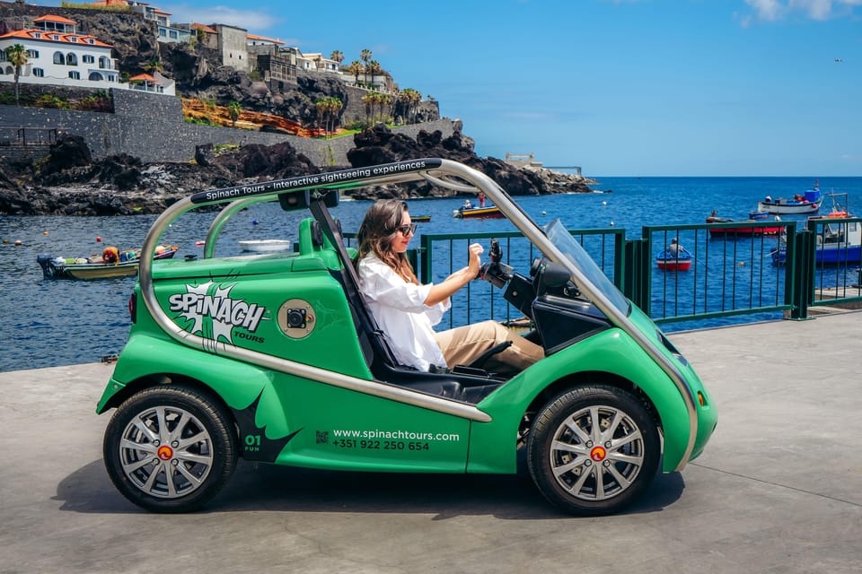 Self-drive Guided Tour | Explore Funchal on an Electric Car - Picking the Right Circuit: Funchal Express, Churchill’s Bay, All-In-One