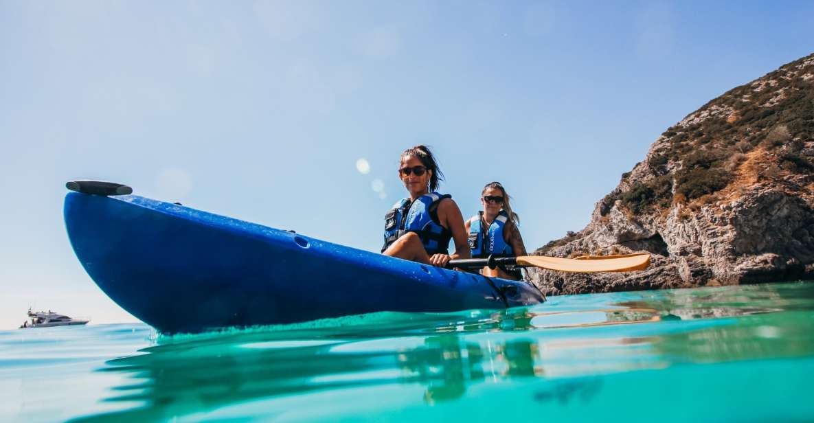 Sesimbra: Arrabida Natural Park & Caves Guided Kayaking Tour - Where You Meet and How the Gear Setup Feels