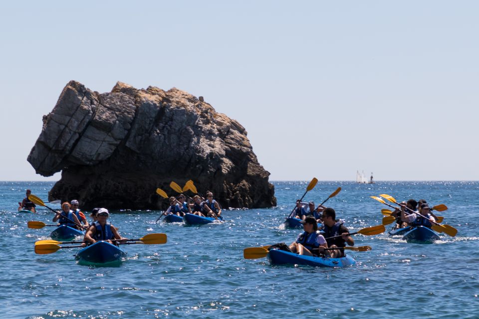 Sesimbra: Arrabida Natural Park & Caves Guided Kayaking Tour - The Mid-Trip Break at Ribeiro do Cavalo Beach