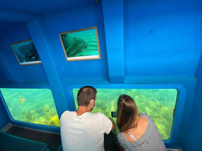 Sesimbra: Family Friendly Boat Sea Tour w/ Submarine Vision - From Aquarama to Arrábida Natural Park: the opening cruise segment
