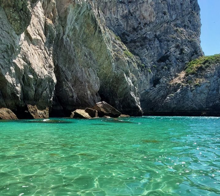 Sesimbra: Secret Bays and Beaches Boat Tour with Snorkeling - Snorkeling at Parque Marinho Professor Luiz Saldanha: What to Expect
