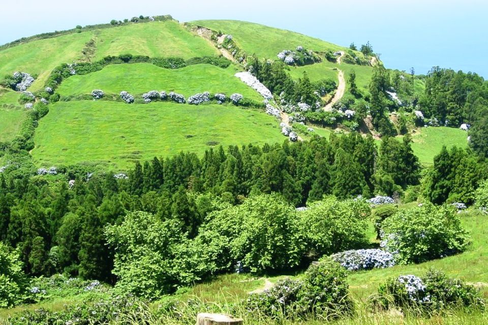 Sete Cidades Azores 4x4 Day Tour from Ponta Delgada - Fumaroles and warm bathing spots on the way back