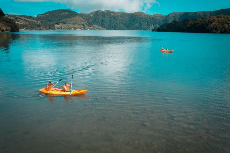Sete Cidades: Kayaking and Biking Adventure - Mountain biking Sete Cidades village: what you’ll really be riding