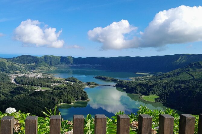 Seven Cities & Fire Lagoon: Full Day Tour with or without lunch - Lagoa Verde and the Sete Cidades bridge legend moment
