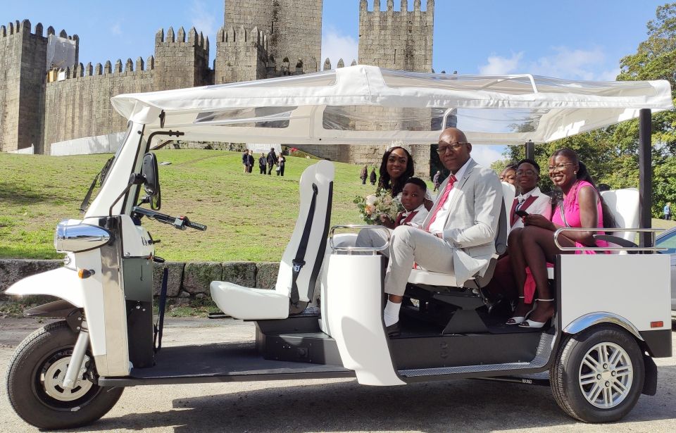 Sightseeing Tours by Electric Tuk-Tuk in Guimarães - Route choices: 1 hour, 1.5 hours, 2 hours, or 3 hours