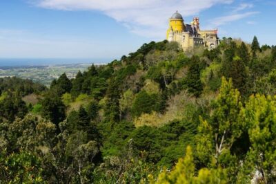 Sintra & Cascais Day Tour with Pena Palace Entry and Gardens Walk - Sintra village free time for lunch and postcard wandering