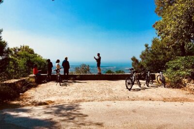 Sintra & Cascais e-bike Guided Tour - Stop 1: Palacio Nacional de Sintra and the chimneys that define the view