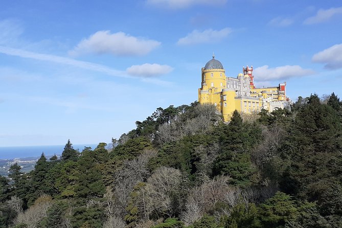 Sintra-Cascais Natural Park by E-Bike: 8- hour Tour from Lisbon - Sintra town break near the white chimneys: the queijada moment