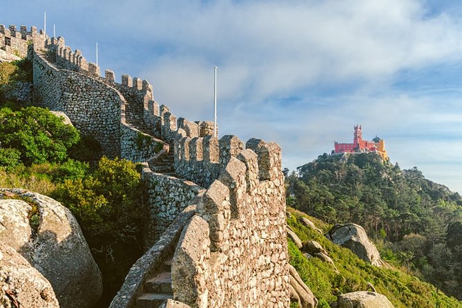 Sintra & Cascais Private Tour from Lisbon + Dinosaur footprints on the beach! - Monserrate Palace and gardens: the Arabic-styled contrast before the coast