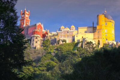 Sintra or Cascais Half-day Private Tour - The real portuguese essence! - Pena Palace area: 30 minutes that can go either way