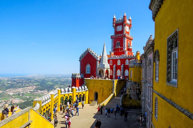 Sintra, Pena Palace, Quinta da Regaleira & Cascais Group Tour - Sintra’s town stop: UNESCO streets, pastries, and breathing space