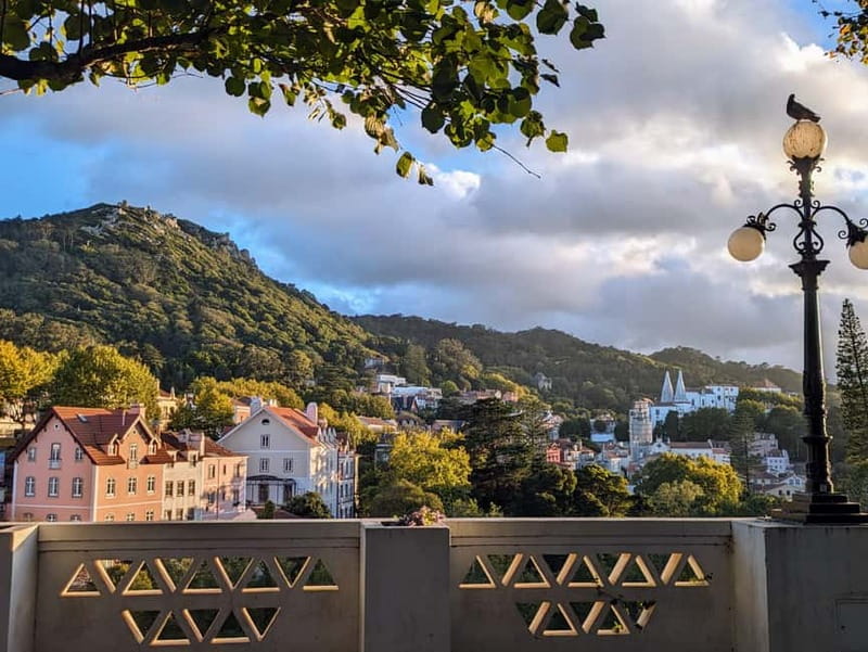 Sintra: Private Half-Day Classic Car or Electric Jeep Tour - Azenhas do Mar: the Santorini-of-Portugal cliff experience
