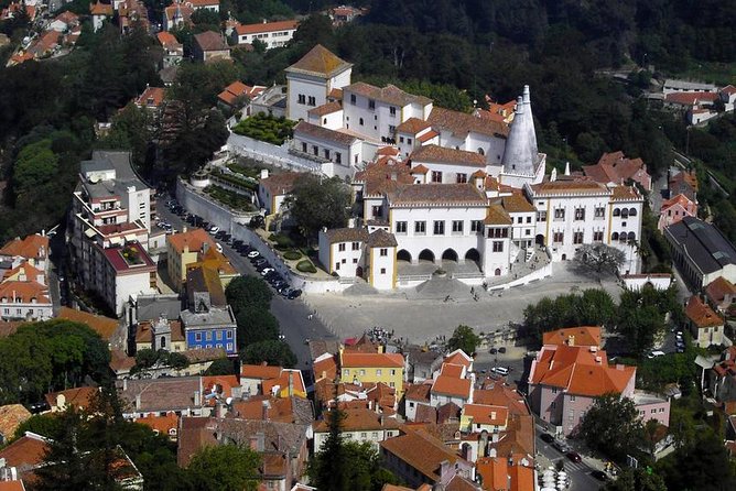 Sintra Private Personalized Half-Day Experience - Palácio Nacional de Sintra: the twin chimneys you can spot from anywhere