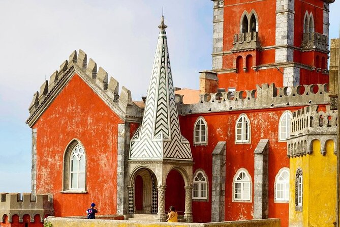 Sintra Private Tour with Tickets: Pena Palace & Moorish Castle - Stop 3: Pena Palace and Park—Romantic colors, big architecture, and lots of stairs