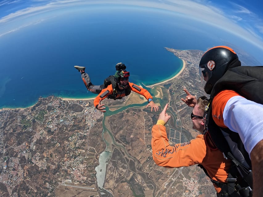 Skydive Algarve: Tandem Skydiving 10.000ft (up to 15.000ft) - Freefall timing: 10,000ft vs 15,000ft and the canopy calm