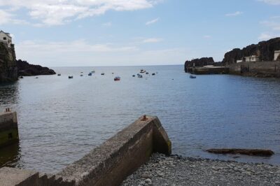 SkyWalk - Cape Giron + Fisherman Village by tuk-tuk - Stop 1 in Câmara de Lobos: fishing village vibes and Poncha